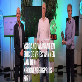 Van Den Kroonenberg prize2021